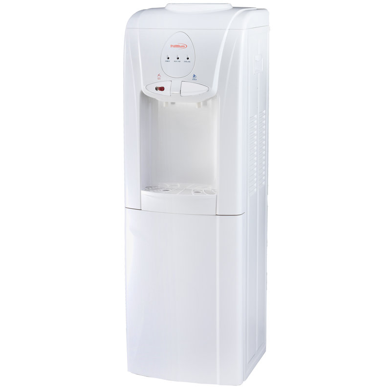 Premium Levella White Free Standing Top Loading Water Dispenser