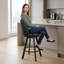 Ensemble de 2 tabourets de bar-335420218