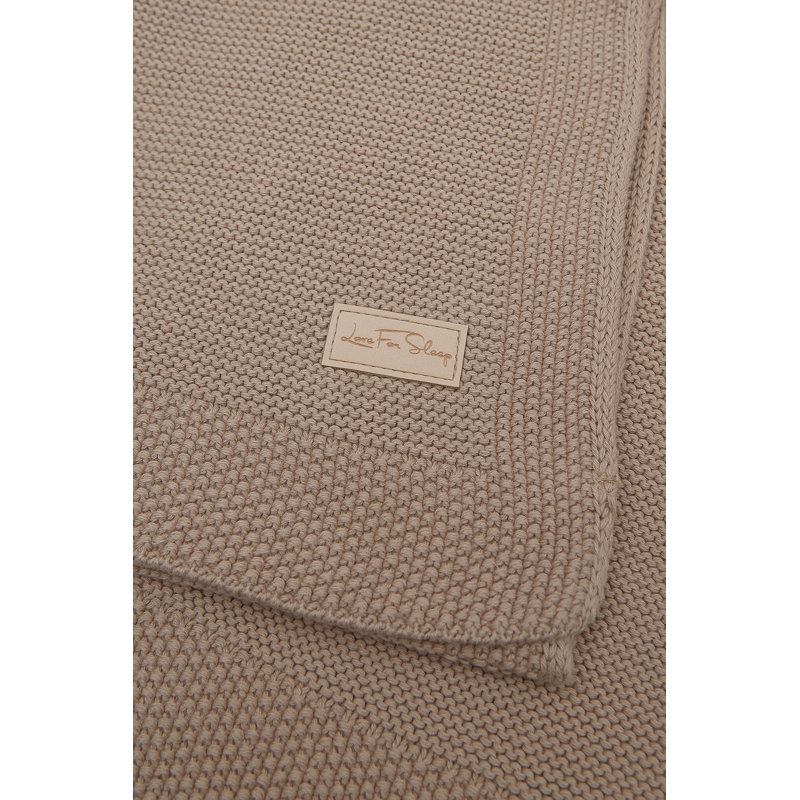 Cotton Baby Blanket, Sand