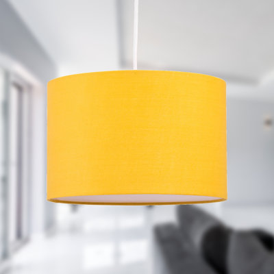 16 cm H Drum Cotton Pendant Shade ( Uno )