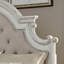 Ensemble de chambre à coucher grand lit, commode et miroir Colchester - blanc antique-100964898-104946480