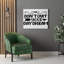 Don't Quit Your Day Dream - Wrapped Canvas Print