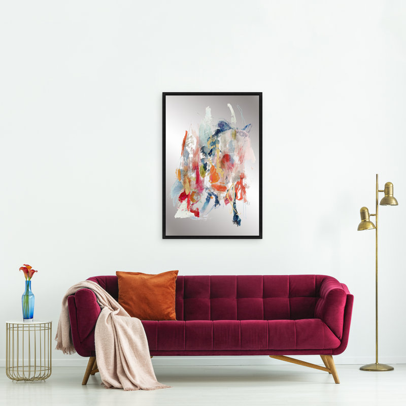 Playful Movement II, 60" H x 40" W