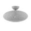 Plafonnier semi-encastré 1 lumière 16 po Bion-137603472