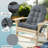 Thick  Adirondack Chair Cushion, High Back Patio Cushions-247398828-247398831