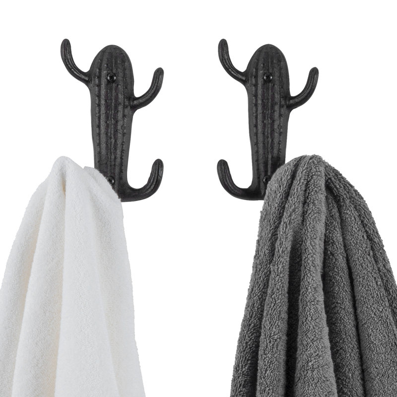 2 Piece Decorative Entryway Wall Coat Hooks