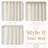 Linen Blend Embroidered Floral Farmhouse Curtains Curtains for Bedroom-847740933-848211102