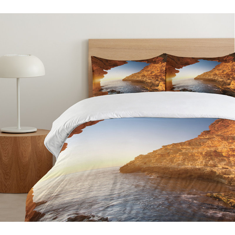 Coastal Polyester Duvet Cover