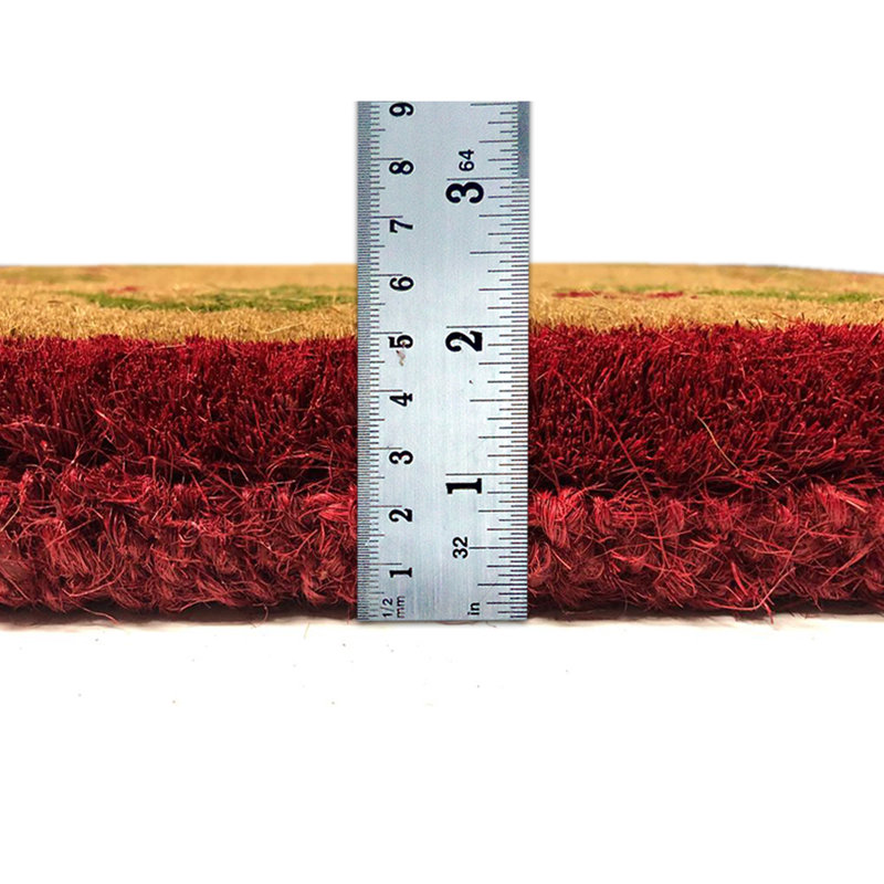 Non-Slip Christmas Outdoor Doormat, Yes