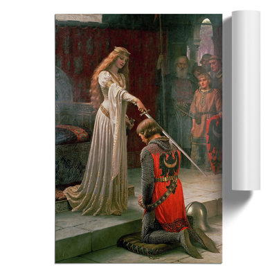 The Accolade by Edmund Leighton - Frameless Print