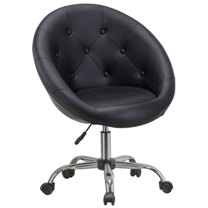 Antigore Backed Adjustable Height Lab Stool, Black