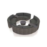 Dune Outdoor 7 - Piece Conversation Set