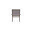 Bazza Sling Aluminum Frame Dining Height Stacking Café Chair with Marine Grade Polymer Arm Accent-8400850-8400801
