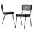 Brilliana 19.5'' H Upholstered Metal Side Chair-584648657