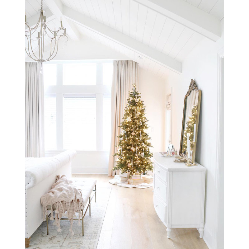 Crystal Lights 8 - Light Chandelier, Silver Leaf