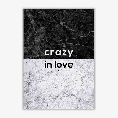 Crazy In Love Marble - Print