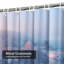 Winter Morning Frosty Sunrise Bright Shower Curtain with 12 Hooks-826661844