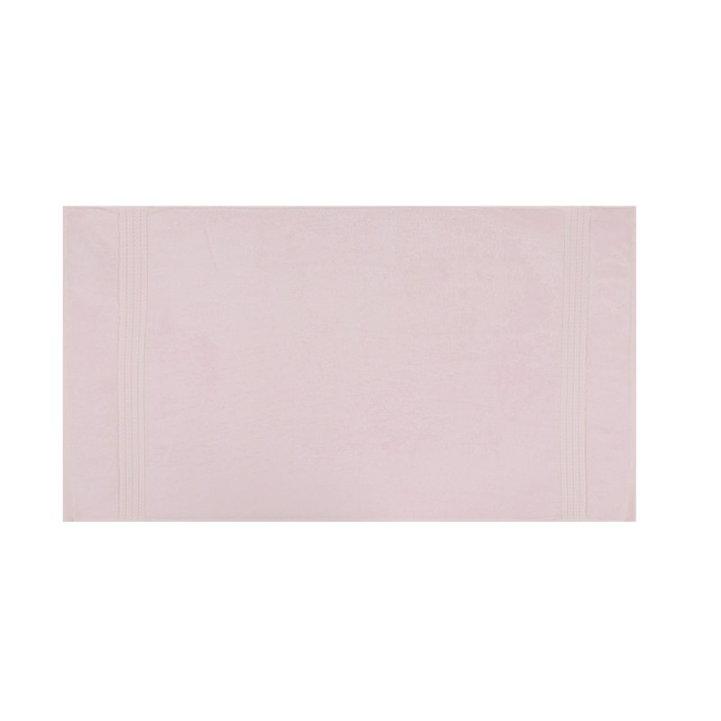 Ensemble de serviettes 100% coton 2 pièces Humera, Rose