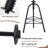 Jomarion Swivel Solid Wood Adjustable Height Stool-313887615