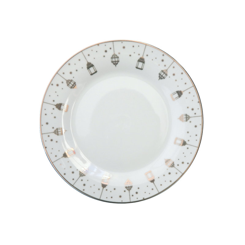 Piece Porcelain China Dinnerware Set - Service for 6