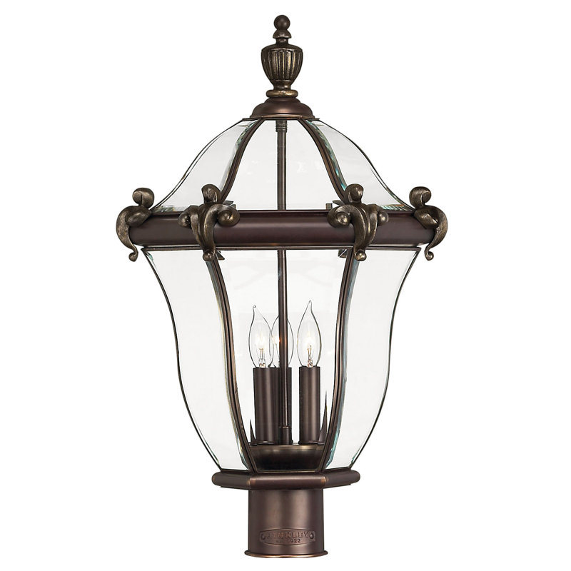 San Clemente Outdoor 1-Light Lantern Head, Copper Bronze