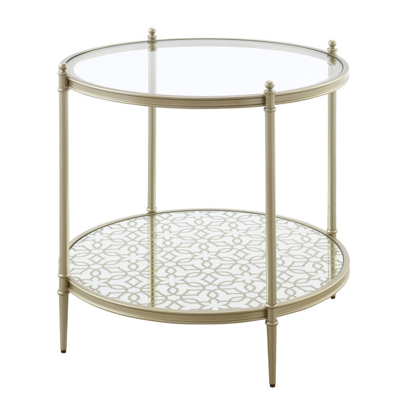 Table de bout Valeria Champagne