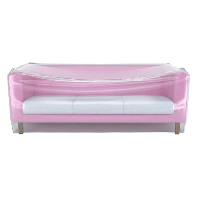 Waterproof Clear Couch Covers for Protection Against Cat Dog Clawing by Arlmont & Co.