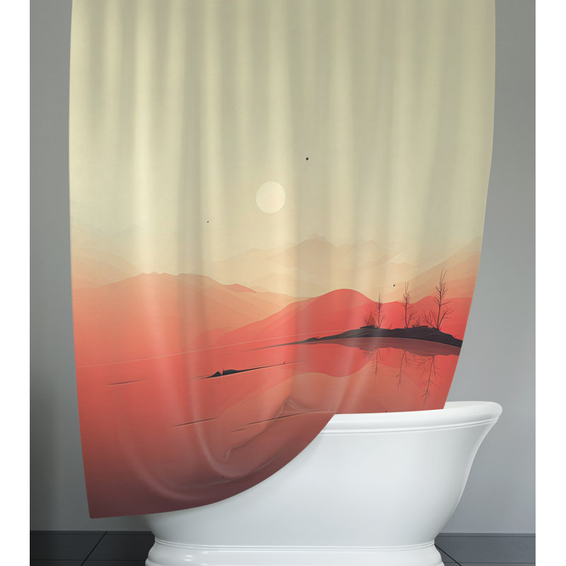 Rideau de douche Wicken, H 72 po x l 70 po