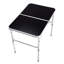 3Ft Aluminum Alloy Folding Table Black