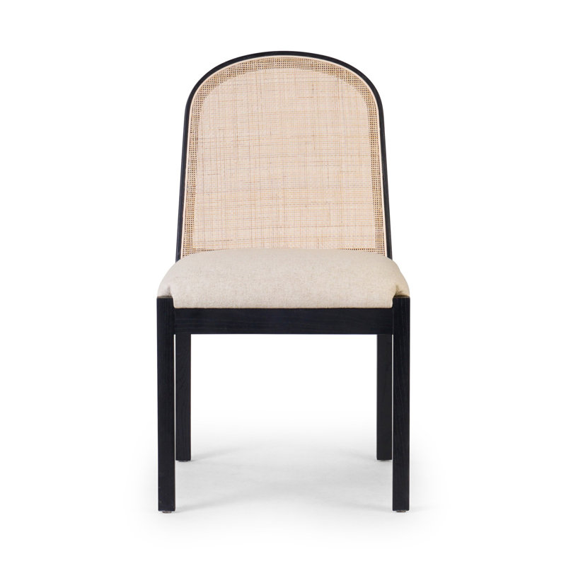 Esmee Upholstered Dining Chair, Brushed Ebony