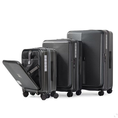 Luggage,With Front Opening,TSA Approved Lock,Hardshell Suitcase