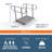 EZ-ACCESS Aluminum 36'' L Portable Ramp