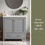 Meuble-lavabo 30 po avec lavabo simple-34437310