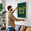Jazz Age Art Deco - Wrapped Canvas-866784351-866784344