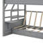Lit superposé double avec escalier et 3 tiroirs, lit superposé pour enfants avec table de chevet convertible en lit de jour-117530990