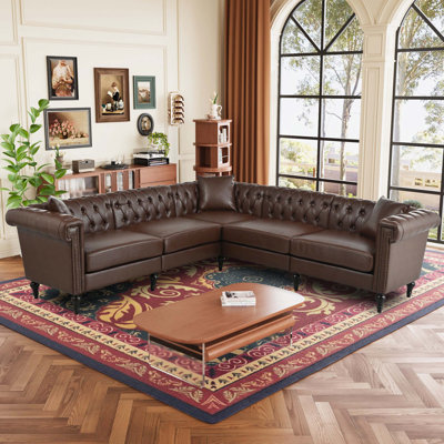 Canapé modulaire Chesterfield