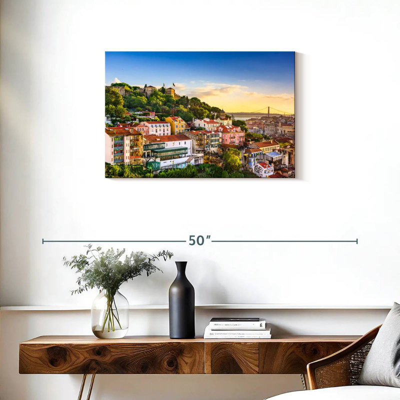 Kavia Lisbon Skyline, 20" H x 30" W