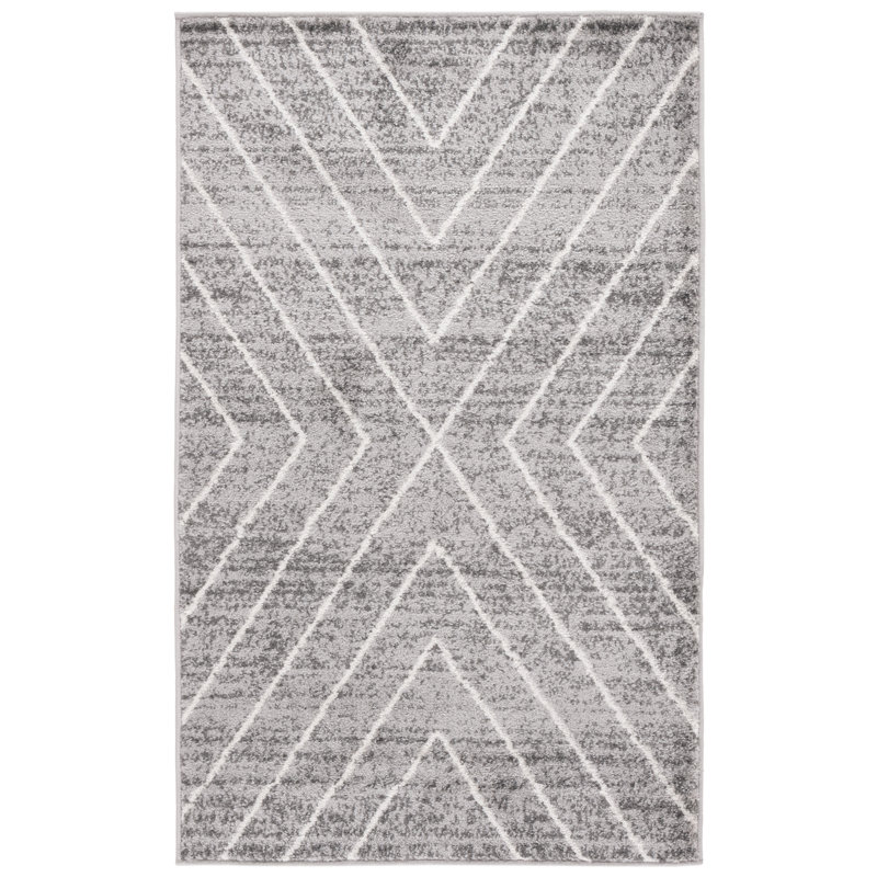 Tapis à motif géométrique Jarmon Performance, Rectangle 3 pi x 5 pi