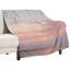 Plaid en flanelle de luxe Sunset Clouds, doux et chaud, idéal pour le salon, le canapé, le lit et la décoration intérieure.-134400059