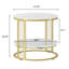 Table haute 20,16 po Angelamarie