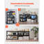 Tablettes de rangement P 24 po x l 48 po x H 72 po