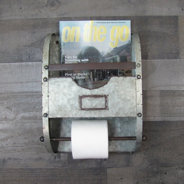 Farmhouse Bucket Toilet Paper Holder