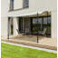 Blumfeldt Allure 0.5m x 2m Metal Pergola-32928264