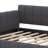 Queen Size Upholstered Platform Bed With USB And Trundle Multi-Functional Design-179504218