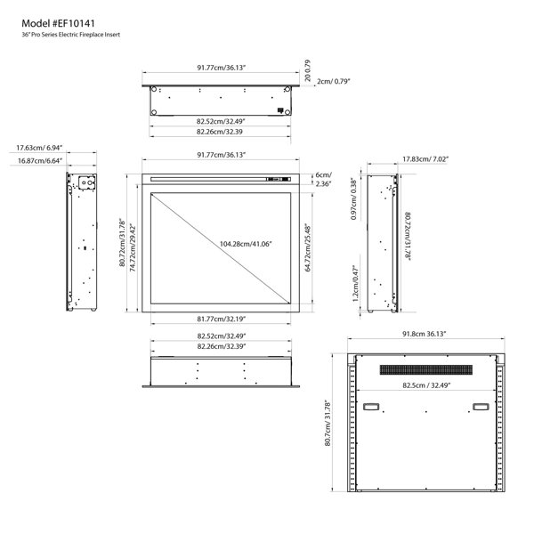 Dimensions du produit