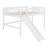 Low Loft Bed With Ladder And Slide-1026571715