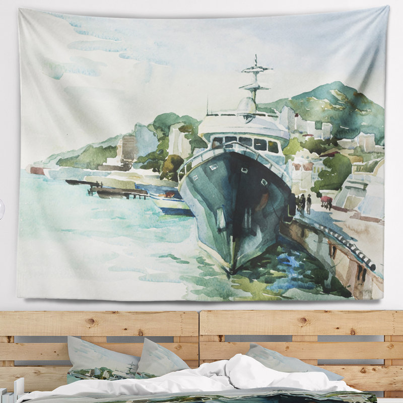 Polyester Tapestry, 50" H x 60" W