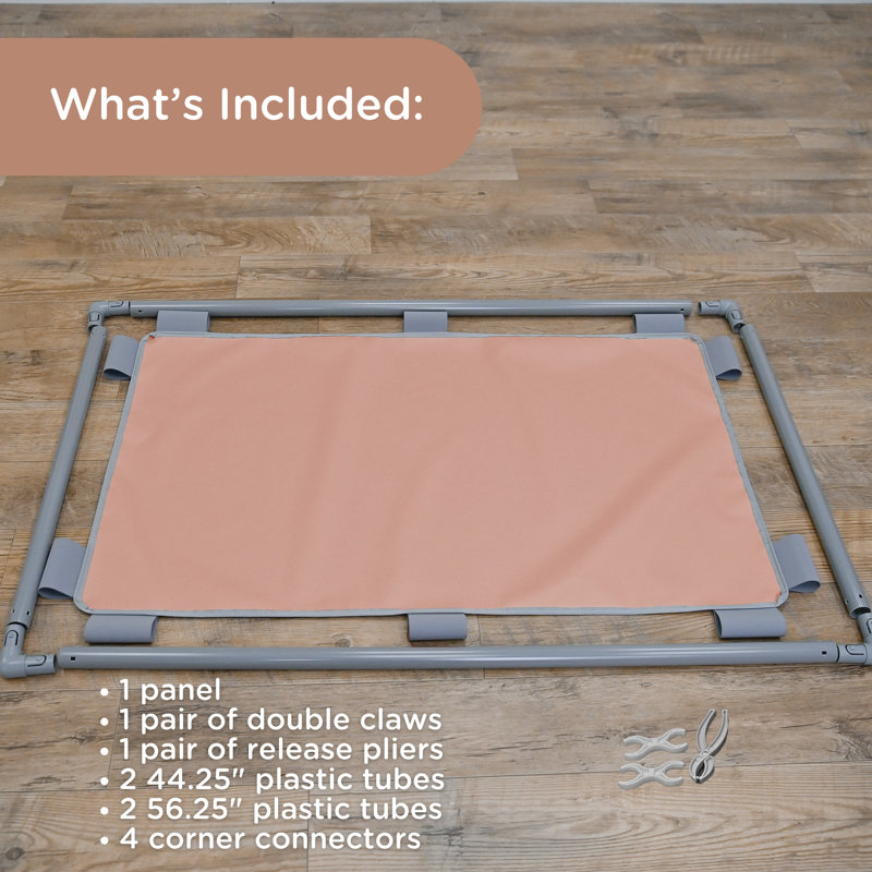 Rectangle Playpanel - Fog Without Feet, Pink