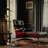 Real Leather lounge chair with Solid Wood-119218616