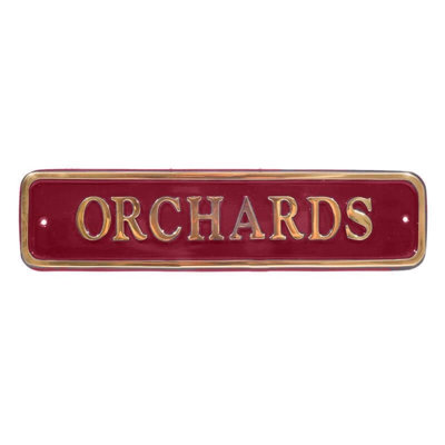 Nevill Rectangle Wall Plaque